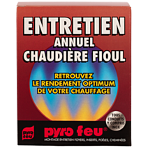 Entretien annuel chaudière fioul - PYROFEU
